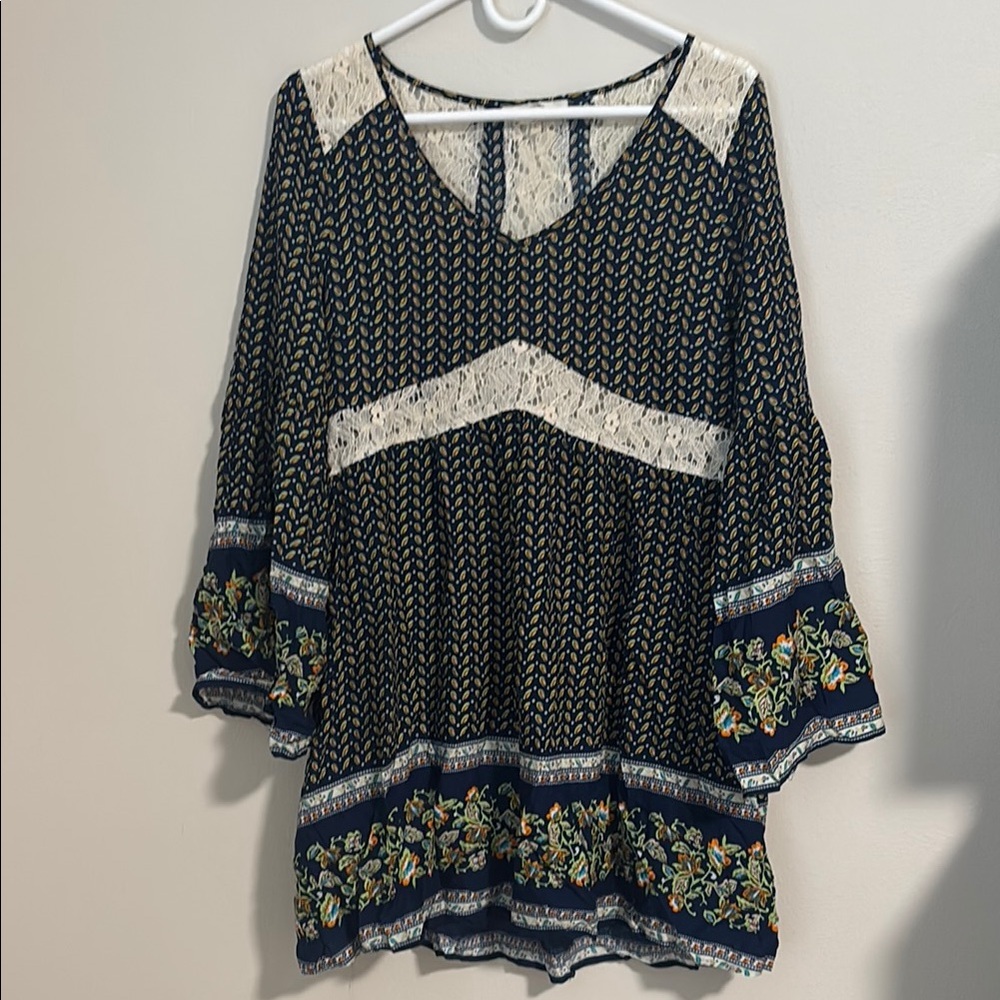 Entro Womens Flowy Dress